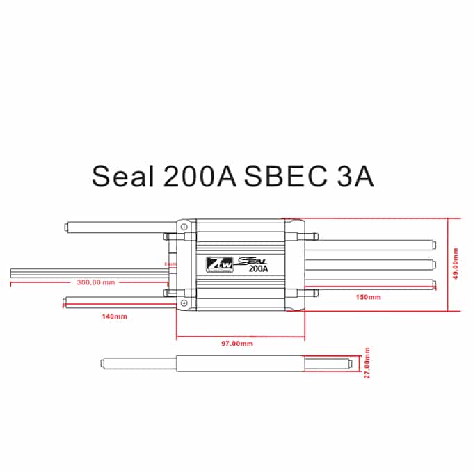 Seal Series ESC 200A SBEC 8A | ZTW - Image 2